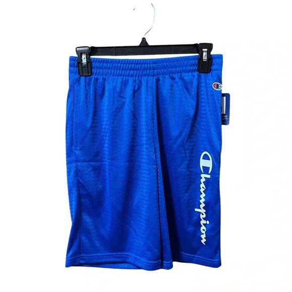 🟣Champion Mesh Basketball Shorts – Size Large (Kids) - Picture 1 of 3